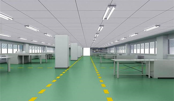 上海奉賢南橋凈化廠房裝修實景圖